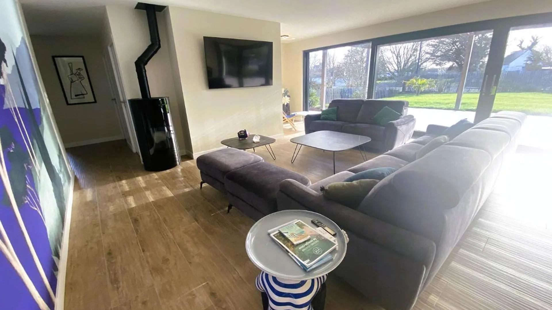 Villa Fouesnant, Superbe Maison En Bois, Proche De La Plage De Mousterlin Frankrig